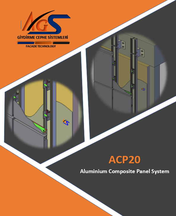 ACP20 ALUMINIUM COMPOSITE PANEL HANGING SYSTEM