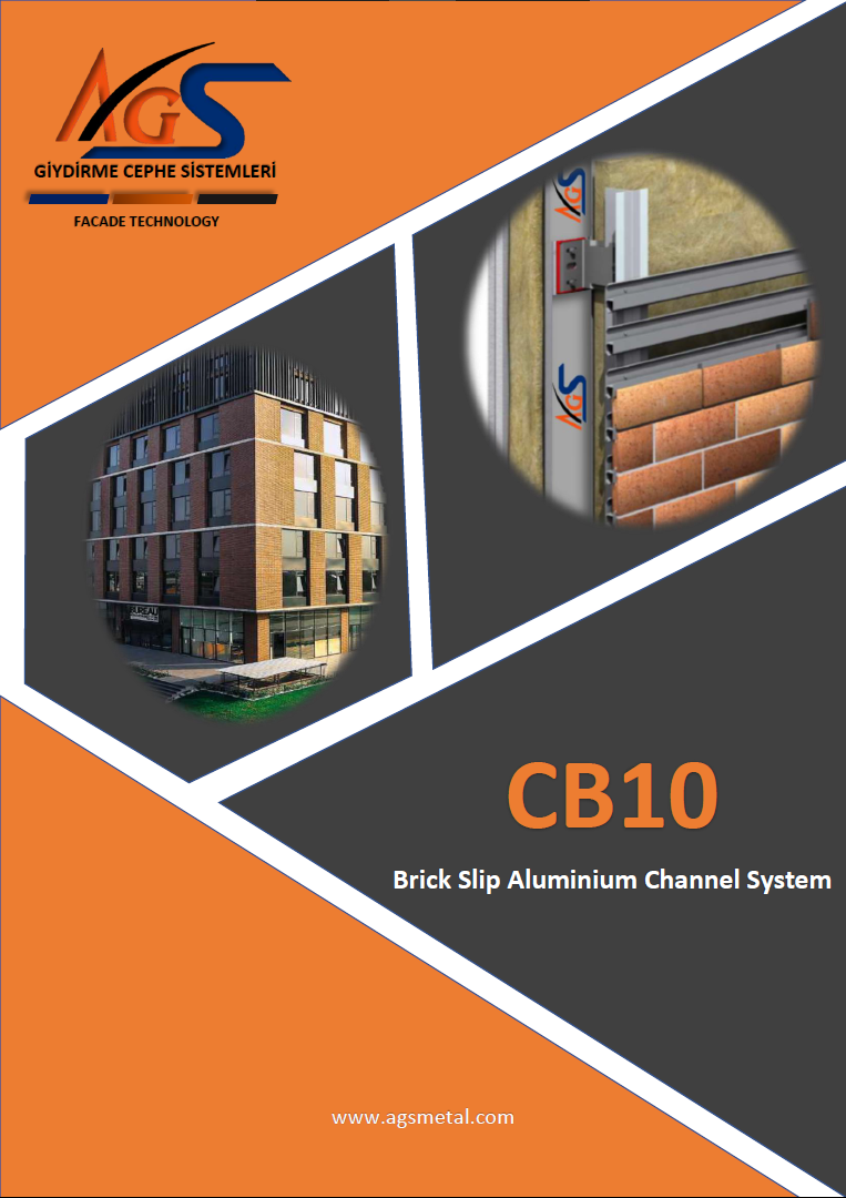 CB10 BRICK SLIP ALUMINIUM CHANNEL SYSTEM 